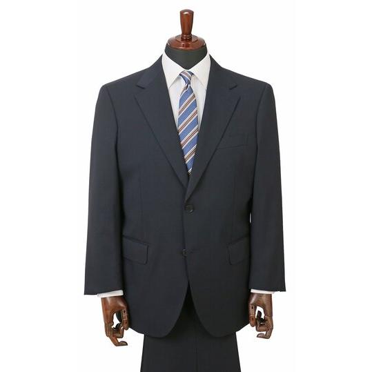 【洋服の青山】オールシーズン ネイビー系 スタイリッシュスーツ【キング＆トール】【就活】【Plast...