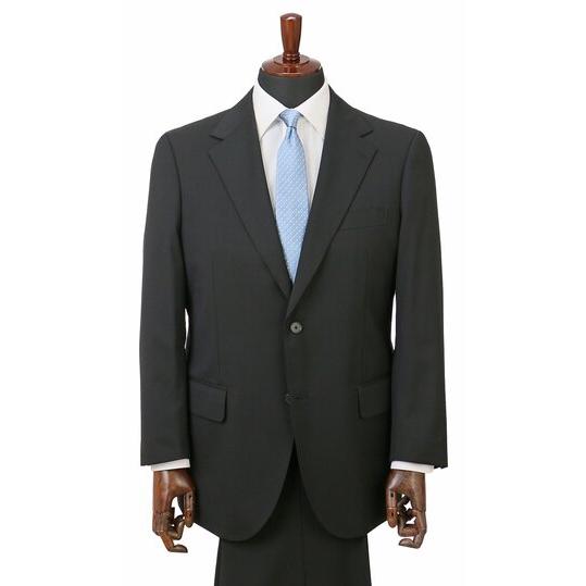 【洋服の青山】オールシーズン ブラック系 スタイリッシュスーツ【キング＆トール】【就活】【Plast...