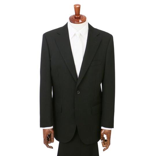 【洋服の青山】盛夏 ブラック系 シングルスタンダードサマーフォーマル【A/AB/BE体】【清涼】 【...