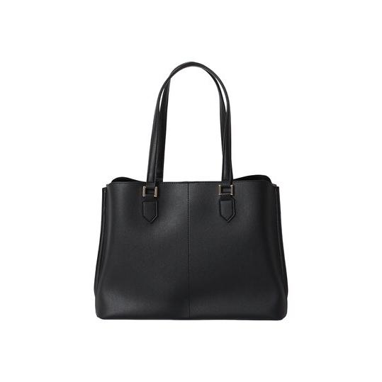 洋服の青山 《最短当日発送》レディース ブラック系 スムーストートバッグ A4サイズ  軽量  外寸...