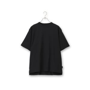 【洋服の青山】 春夏用 ブラック系 ポケット付きクルーネックTシャツ【CORDURA】 エーウェア