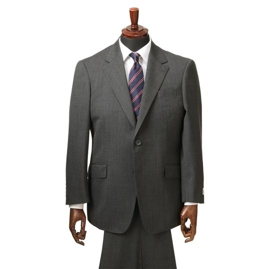 【洋服の青山】秋冬用 グレー系 スタイリッシュスーツ【ツーパンツ】【キング&amp;トール】【TioTio ...