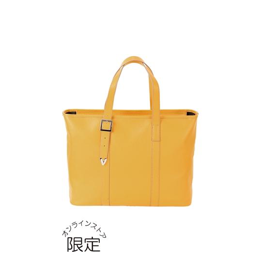 【洋服の青山】イエロー系 プレミアムトートバッグ【ADRIA SERIES】【オンラインストア限定】...