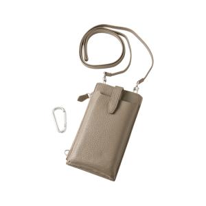 【洋服の青山】ベージュ系 スマホショルダー【ADRIA SERIES】 HILTON｜y-aoyama
