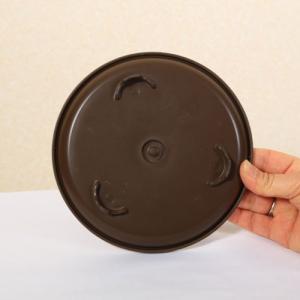 盆栽受け皿:足付丸型 5.5号*資材の詳細画像1