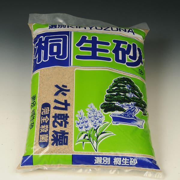 用土：桐生砂（微粒）15Ｌ*資材　きりゅうすな　キリュウスナ