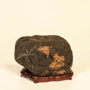 水石：貴船ぼたん石　現品*資材キフネボタン