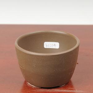 盆栽鉢：祥石（ゆうき）丸鉢・小* 資材 : 遊恵盆栽 Yahoo!店