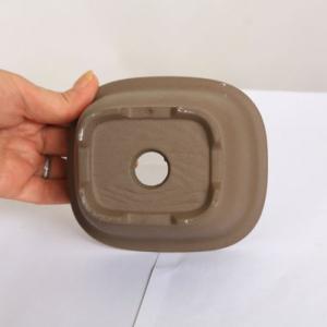 鉢:国産土物縁付長方鉢 12cm* 資材の詳細画像1