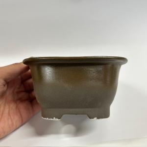 鉢:国産土物縁付長方鉢 12cm* 資材の詳細画像2