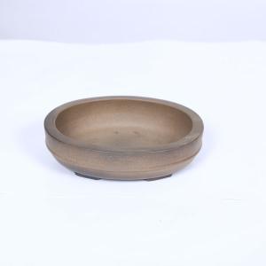 盆栽小鉢：美芸（常滑）六角鬼面足面付鉢 21.5cm*資材 : 遊恵盆栽