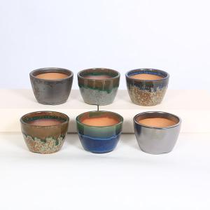 鉢:瀬戸焼切立丸鉢 2.5号*資材の商品画像