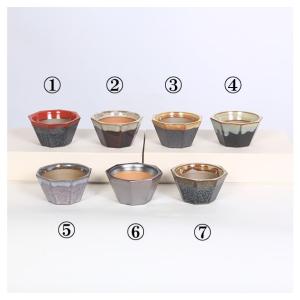 鉢:瀬戸焼八角鉢 2.5号*資材の詳細画像1