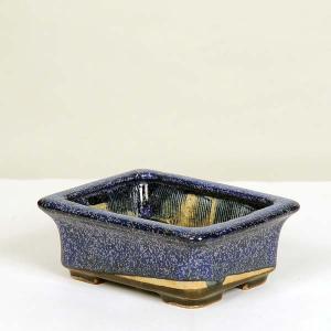 盆栽鉢　平安虹泉 現代小鉢：平安虹泉 正方鉢 11.0cm【現】*資材 : 遊恵盆栽 Yahoo!店