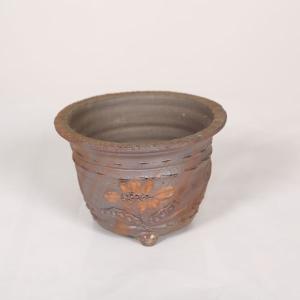 現代小鉢：平安虹泉 碗型丸鉢 12.1cm【現】*資材 : 遊恵盆栽 Yahoo