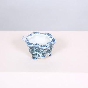 現代小鉢：平安虹泉 足付丸鉢 9.8cm【現】*資材 へいあんこうせん