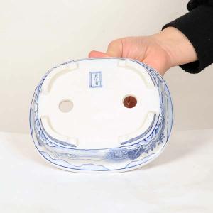 現代小鉢:月香 縁付楕円鉢 17.0cm【現】...の詳細画像2