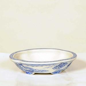 現代小鉢:月香 モッコ鉢 16.3cm【現】(...の詳細画像1