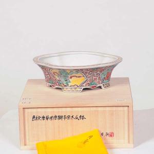 現代小鉢：月香　モッコ鉢　18.3cm【現】