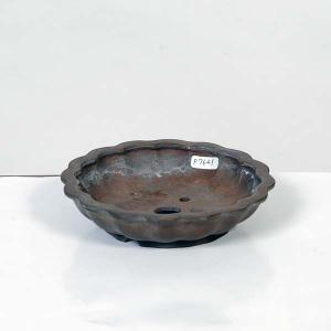 現代小鉢：流苑(りゅうえん）輪花鉢　13.5ｃｍ【現品】*Ryuuen