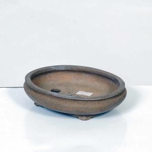 現代小鉢:流苑(りゅうえん)小判袋形足付鉢 1...の詳細画像1