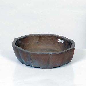 現代小鉢：流苑(りゅうえん）剣木瓜鉢　18.2ｃｍ【現品】*Ryuuen