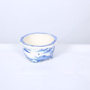 現代小鉢:上州勝山 段足剣モッコ鉢【現品】*1...の詳細画像4