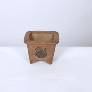現代小鉢:谷嵐山 外縁雲足正方鉢【現品】*7....の詳細画像3