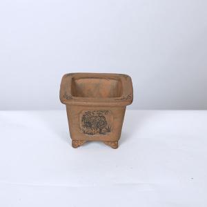 現代小鉢:谷嵐山 外縁雲足正方鉢【現品】*7....の詳細画像4