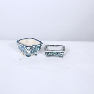 現代小鉢:谷嵐山 足付小鉢 2個組【現品】* ...の詳細画像1
