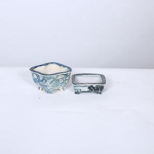 現代小鉢:谷嵐山 足付小鉢 2個組【現品】* ...の詳細画像2