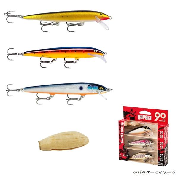 ラパラ　Rapala 90周年 フローター ビッグナチュラリスティック トラウトトローリングスペシャ...