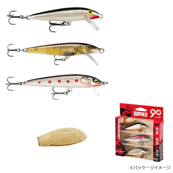 ラパラ　Rapala 90周年 フローター スモールナチュラリスティック ザアイコン トラウト＆パー...