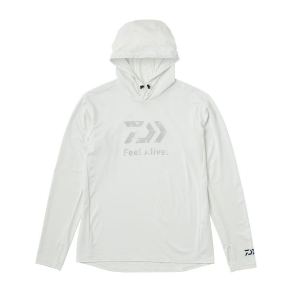 ダイワ　DE-3525 Ｆｅｅｌ Ａｌｉｖｅ． ドライフーディ ホワイト 2XL