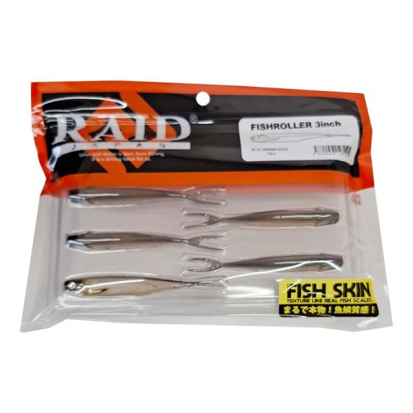 レイドジャパン　フィッシュローラー 3インチ #115 キワミゴールド