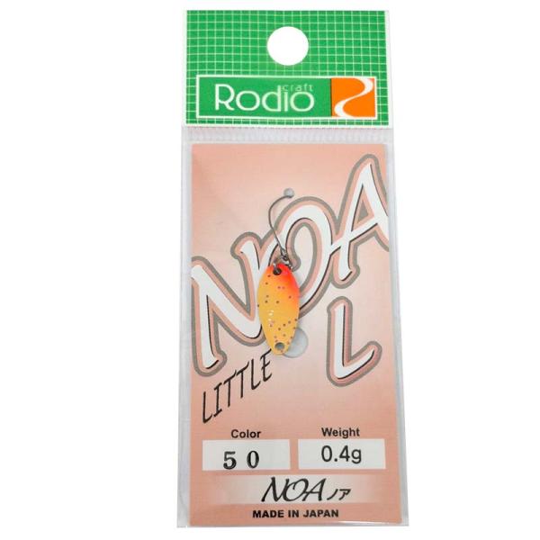 ロデオクラフト　ノア L(リトル) 0.4g #50 マンゴー/マットブラック