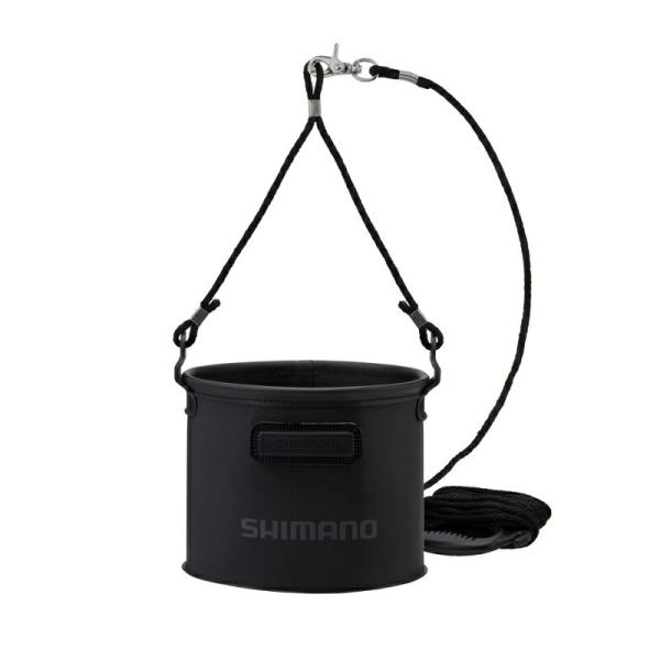 シマノ　BK-053Q 水汲みバッカン 19cm リアルブラック
