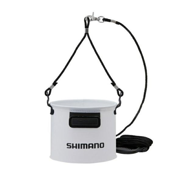 シマノ　BK-053Q 水汲みバッカン 19cm リアルホワイト