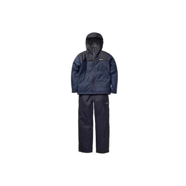 シマノ　【在庫限り特価】 RB-057X ベーシックインサレーション レインスーツ 2XL ネイビー