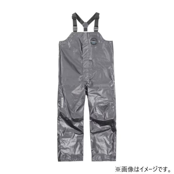 シマノ　RA-041Y ULイージーケア ビブ05 2XL チャコール