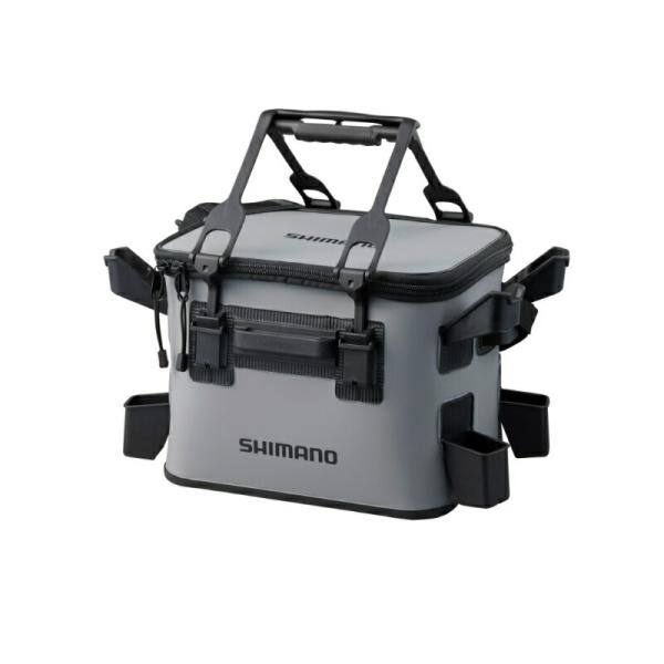 シマノ　BK-024W ロッドレスト タックルバッグ (レスト4/ハードタイプ) 22L グレー