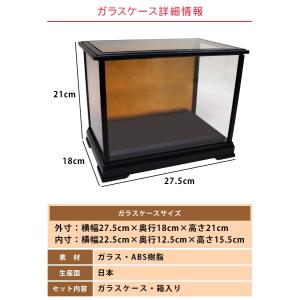 人形ケース ガラスケース 組み立て式 コンパク...の詳細画像4
