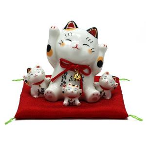 金運アップグッズ 招き猫 置物 金運招福 千客万来 幸せ 新築祝い