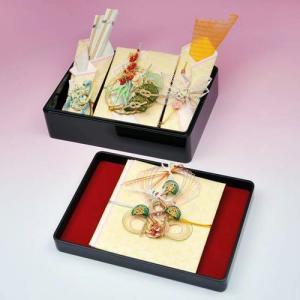 大阪長生堂 略式 結納 手渡しタイプの簡単結納 送料無料 高岡塗文庫 風