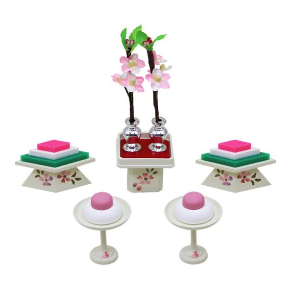 雛人形 ひな人形 小道具 菱高三宝 アイボリー  .菱高三宝.