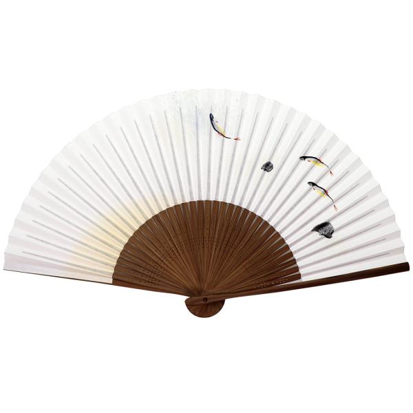 扇子 メンズ 男性用 岩鮎 名入れ 無料特典 メール便限定 送料無料 高級 ブランド おしゃれ モダ...