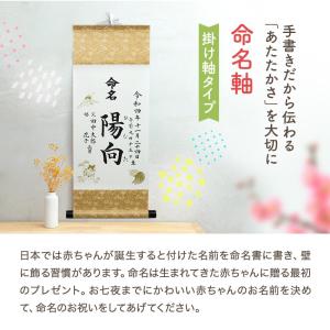 命名書 手書き 代筆 オーダー おしゃれ 赤ち...の詳細画像3