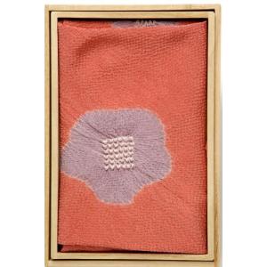 大阪長生堂 風呂敷 ふろしき 正絹 風呂敷 ふろしき 梅絞り ローズ 2巾