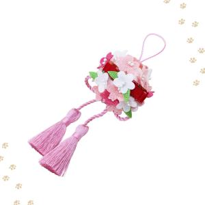 ペット 仏壇 お供え花 選べる3色 花玉飾り ...の詳細画像3