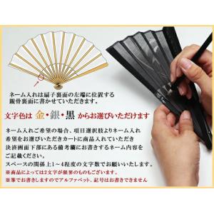 扇子 メンズ 男性用 鮎 名入れ 無料特典 メ...の詳細画像1